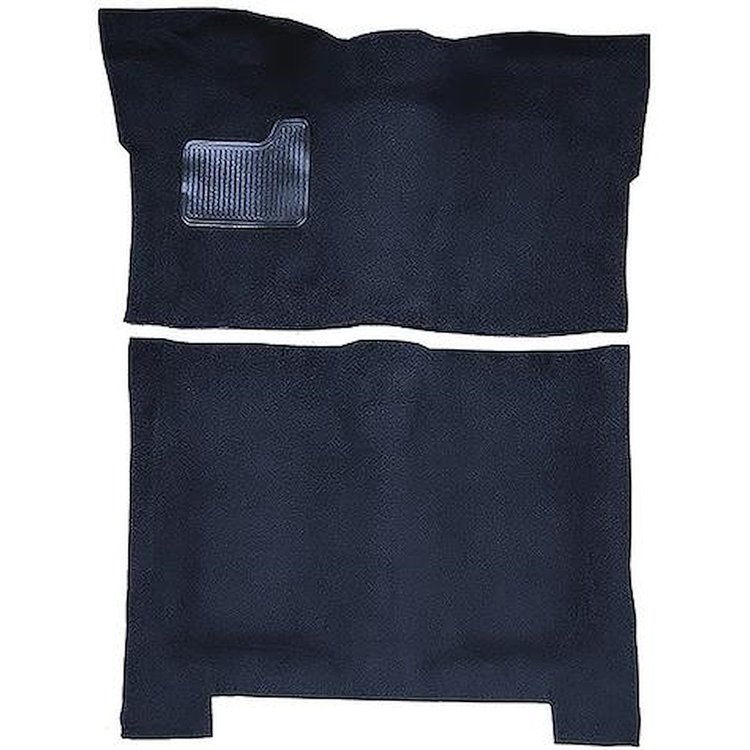 GN21138270 1974-75 Buick Regal; 4-Door; Complete Molded Carpet Kit; Mass Backing; Cutpile; Navy Blue