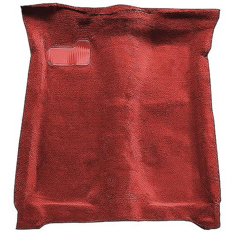 GN21139102 1973 Buick Regal; 2-Door/AT; Complete Carpet Kit; Mass Backing; Loop; Red