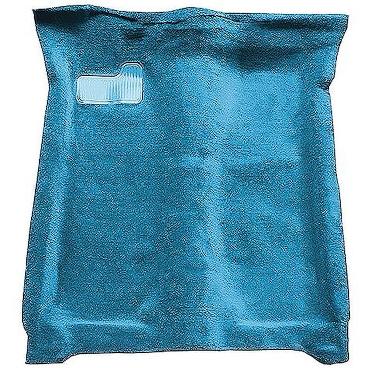GN21139103 1973 Buick Regal; 2-Door/AT; Complete Carpet Kit; Mass Backing; Loop; Medium Blue