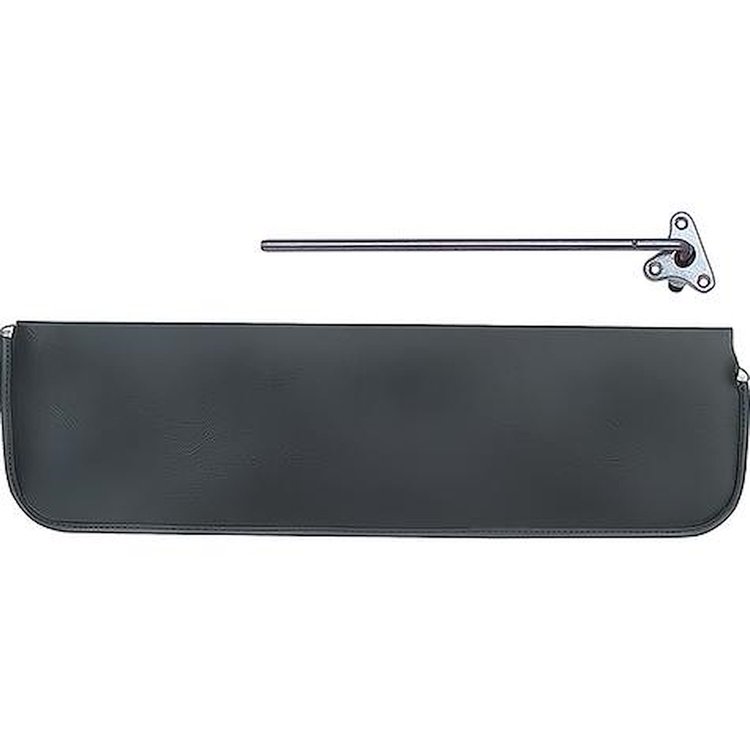 GR1901R 1947-53 Chevrolet/GMC Truck; Sun Visor; OE Style Cardboard; With Bracket; Black; RH