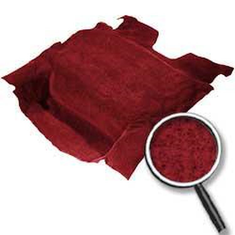 H7852 1982-92 Camaro, Firebird Rear Hatch Carpet; , Dark Carmine Red