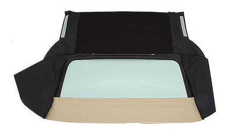 HG0118205 1971-76 GM B-Body Convertible; Rear Window Only; Glass; With Defroster; Vinyl; Tan