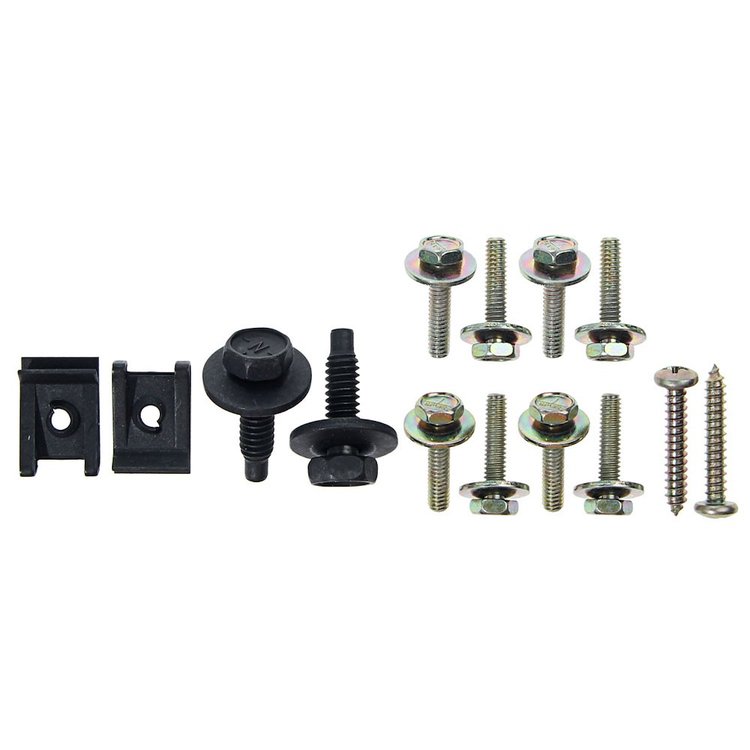 HK231-CM 1972-73 Mustang Grill Mounting Hardware Kit