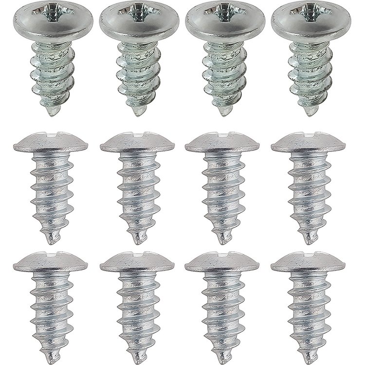 HK375 1964-68 Mustang 12 Piece Windshield Molding Clip Screw Set