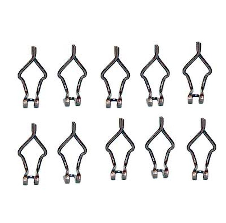 HK383 1969-70 Mustang Standard Interior Door Panel Clip Set, 10 Pieces