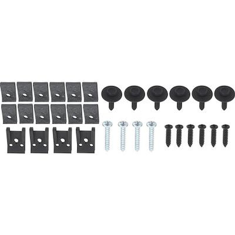 HWK248 1975 Chevrolet Nova; Front Grill Hardware; Set