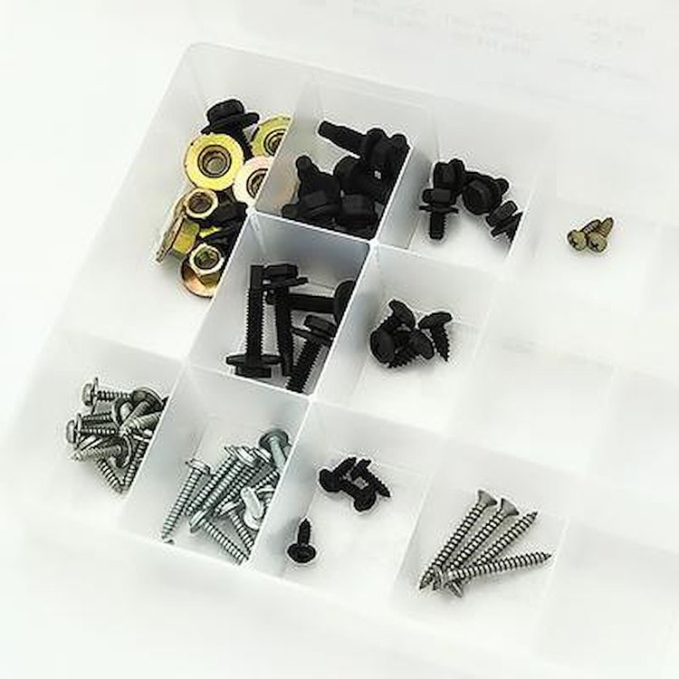 IN1036Z 1969-72 Chevrolet Chevelle; Hardware; Bolt Kit; Bucket Seat; OEM