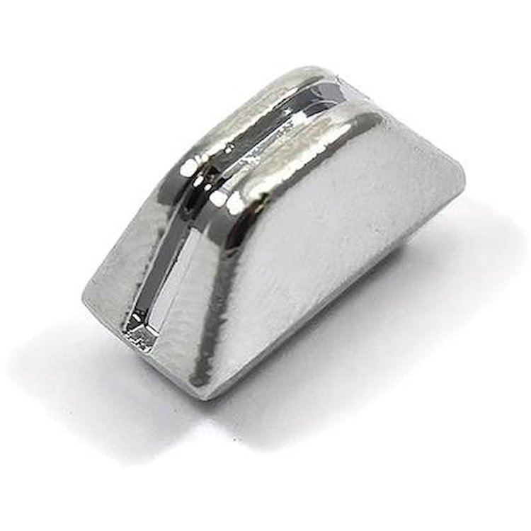 IN1104T 1970-72 Cutlass, 442; Knob; Heater/AC Slider Control; With Set Screw; Chrome