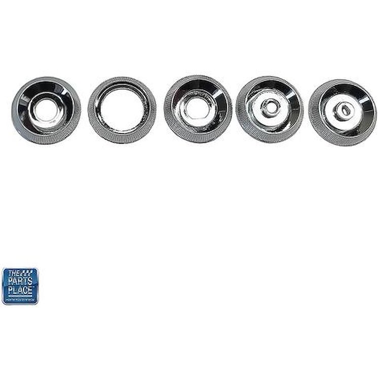 IN12295G 1964-65 Pontiac GTO; Dash Bezel Set; 5 Pieces