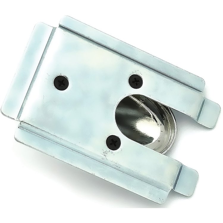 IN12513G 1969-70 Pontiac GTO, LeMans; Remote Mirror; Chrome Escutcheon; With Metal Retainer