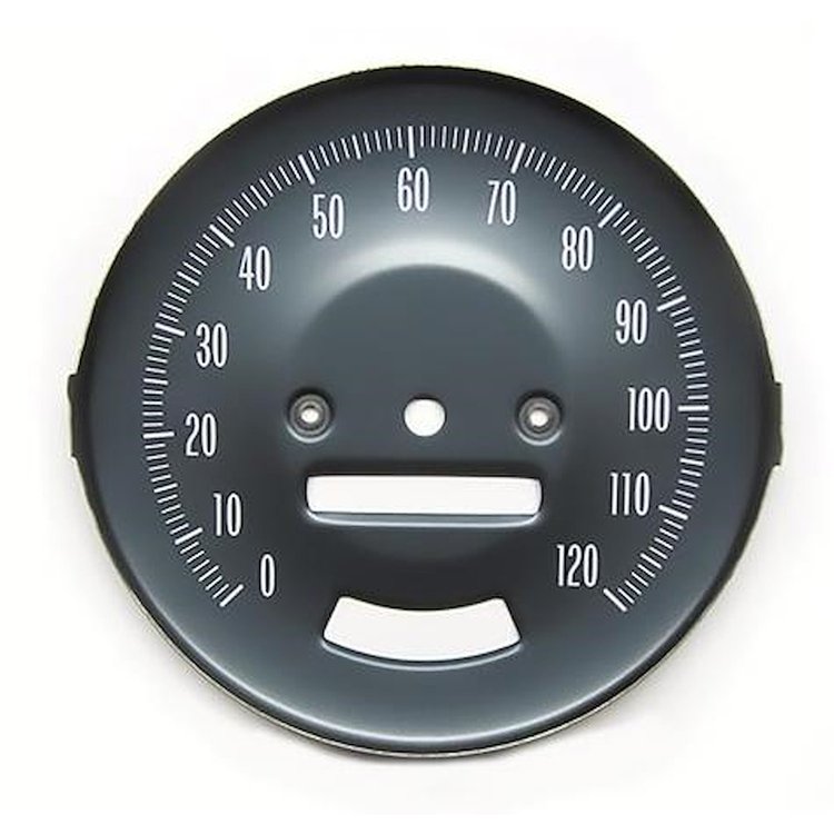 IN12789G 1966-67 Pontiac GTO, Lemans; Speedometer Face; Rally Gauges