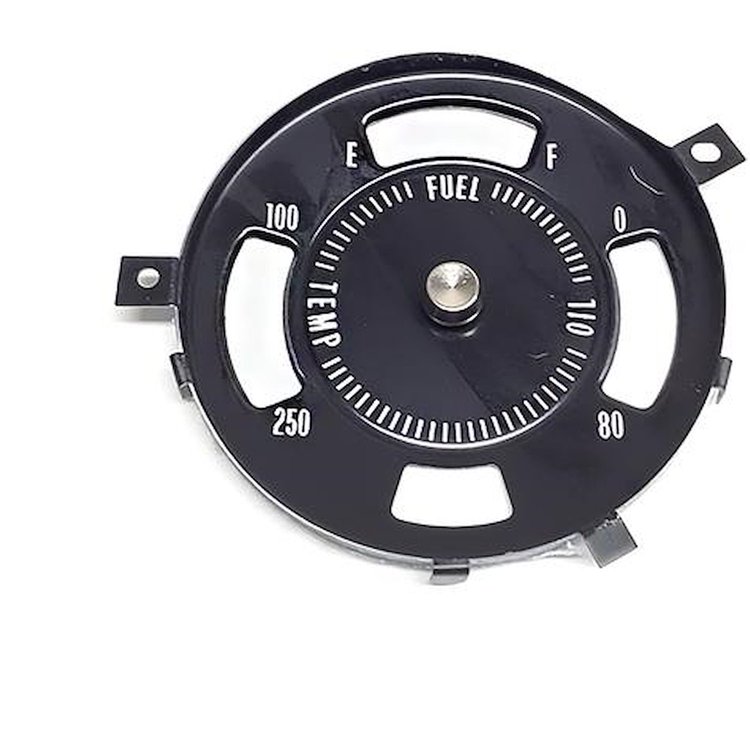 IN12791G 1969-72 Pontiac GTO, LeMans; Faceplate; Fuel, Oil, Temp; Rally Gauges;