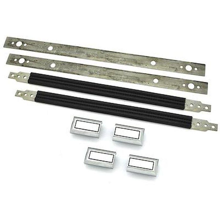 IN1670Z 1978-81 GM A-Body; 1982-87 GM G-Body; Door Pull Strap Kit; Black; 16 in.; Kit