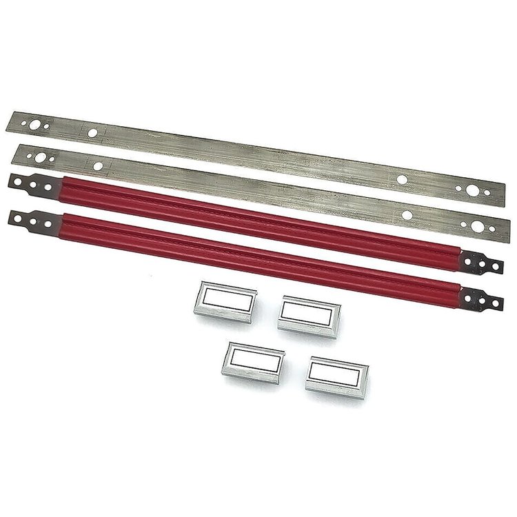 IN2101Z 1978-81 GM A-Body; 1982-87 GM G-Body; Door Pull Strap Kit; Red; 21 in.; Kit