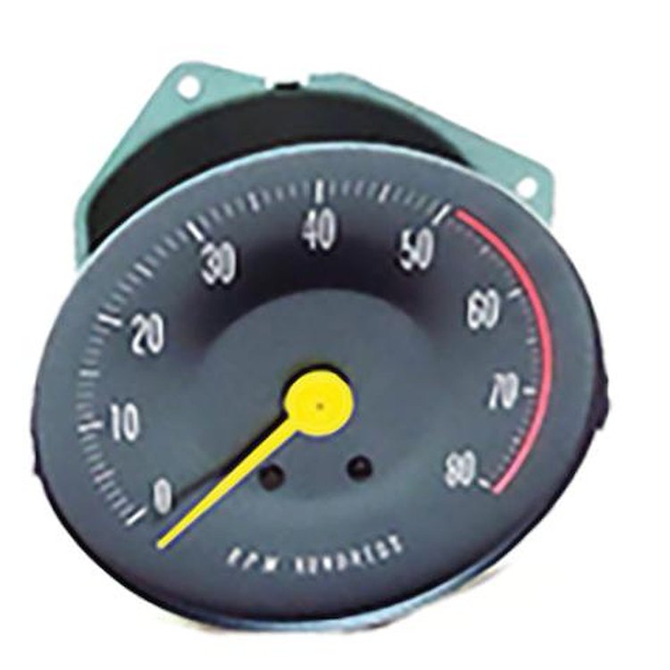 IN21752G Tachometer for 1966-1967 Pontiac GTO, LeMans with Rally Gauges