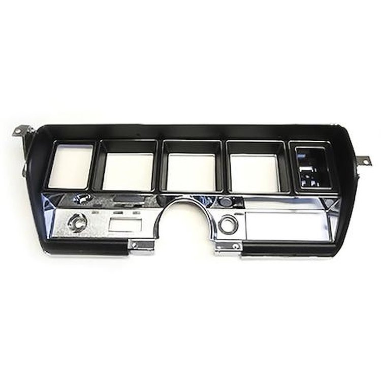 IN2459S Instrument Cluster Bezel for 1970-1972 Buick Skylark, GS 455, GS [Chrome]