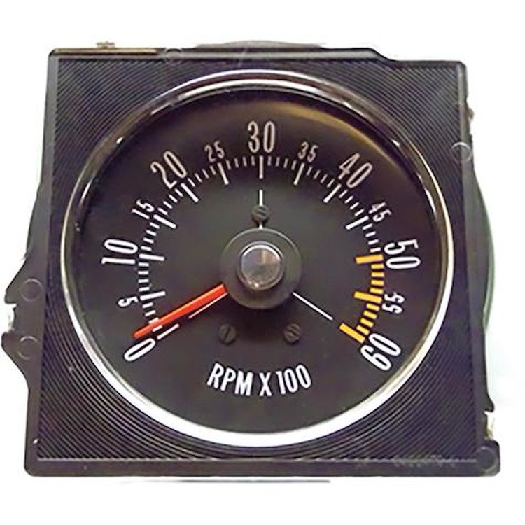 IN2467S 1970-72 Buick Skylark, GS; Dash Tachometer; Flat Lens