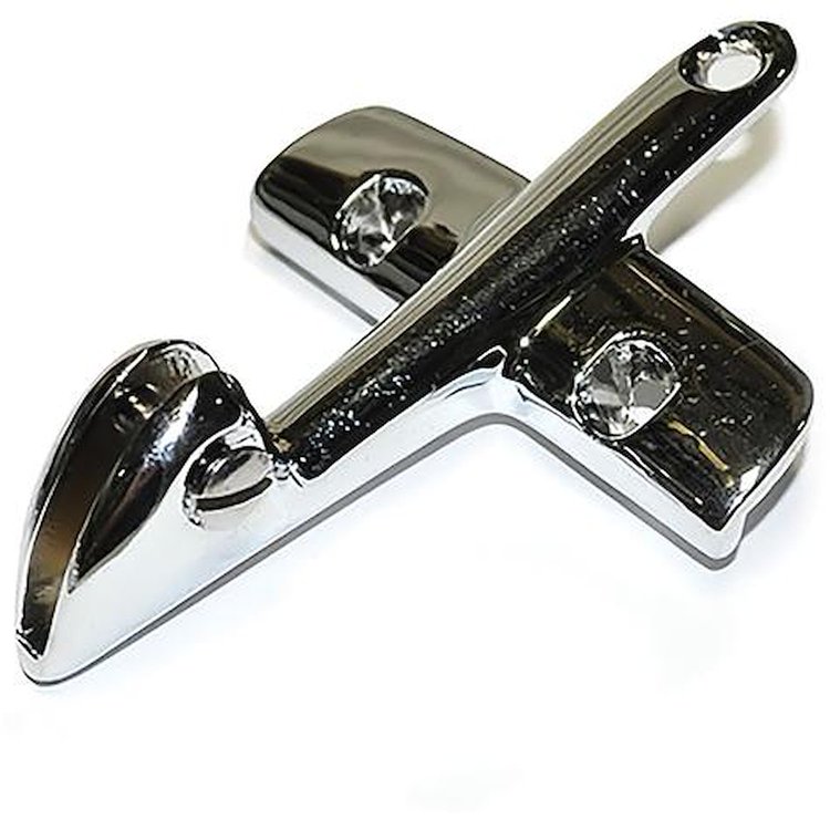 IN2589N 1962-65 Chevrolet Chevy II Nova; Inside Rearview Mirror Bracket; Chrome