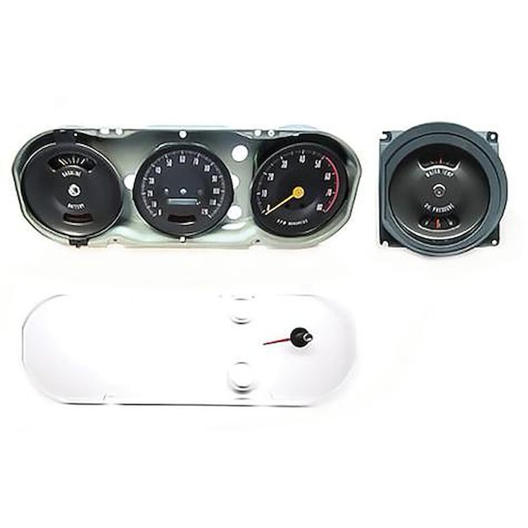 IN3058G 1966-66 Pontiac GTO, LeMans; Factory Rally Gauge Set