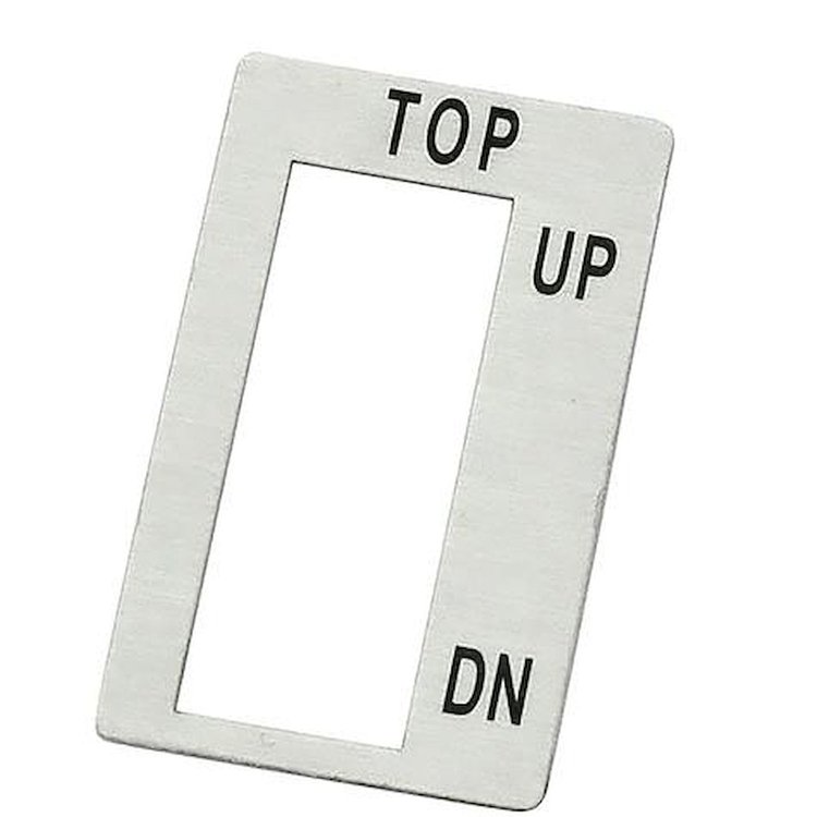 IN3416T 1970-72 Oldsmobile Cutlass, 442 Convertible; Insert Bezel; Folding Top Switch