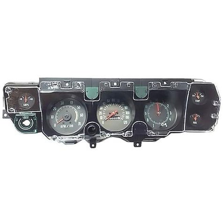 IN5811C 1970 Chevrolet Chevelle, El Camino, Monte Carlo; S.S.; Cluster Assembly; Green Markings