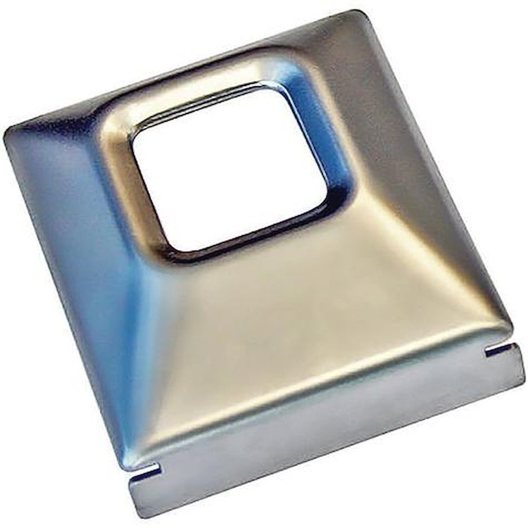 IN6275Z Seat Belt Buckle Cover; 1967-68 Camaro, Firebird, 1966-68 Impala, 1966-68 Cutlass 1966-68 Skylark; Deluxe; Stainless