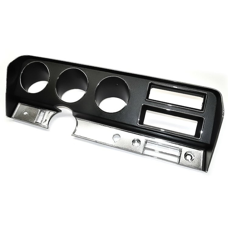 IN6834G Dash Cluster Bezel Housing for 1970-1972 Pontiac GTO, LeMans, Tempest [With A/C]