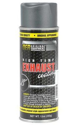 HI-Temp Exhaust Coating Cast Iron Gray 16 oz