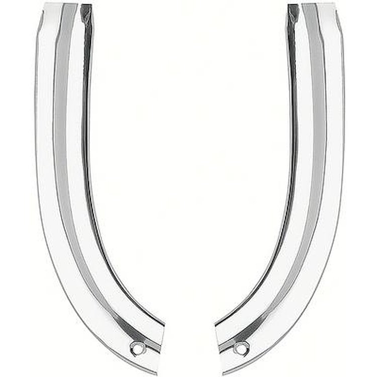 K103 Lower Front Eyebrow Moldings-1963 Impala/Full-Size-Pair