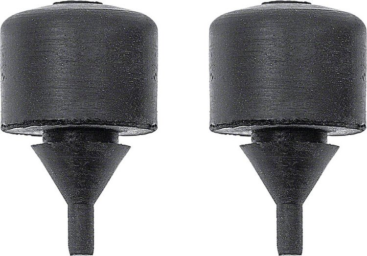 1962-64 Impala / Full Size Rear Gas Door Bumpers - Pair