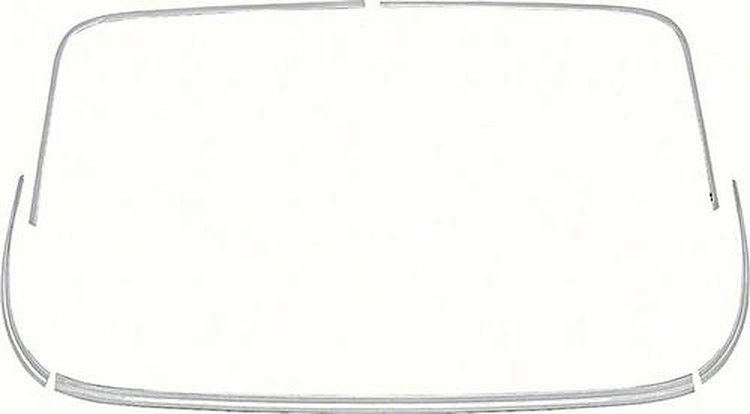 Rear Window Moldings 1962-1964 Impala/SS 2-Door Hardtop