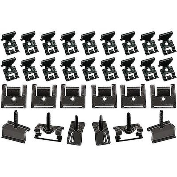Rear Window Molding Clips 1962-1964 Chevy Impala