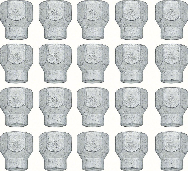 12Mm-1.50 R15 Lug Nut With 1/4 Shank - For Use With Spacers - Each