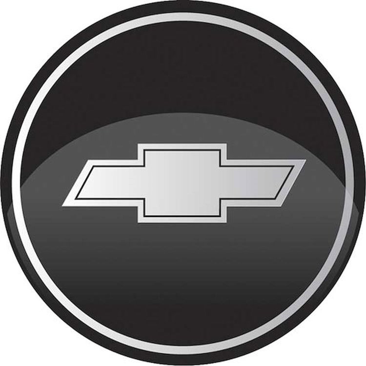 R15 BOW TIE EMBLEM 2-15/16 DIAMETER