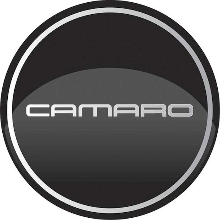 R15 CAMARO EMBLEM 2-15/16 DIAMETER