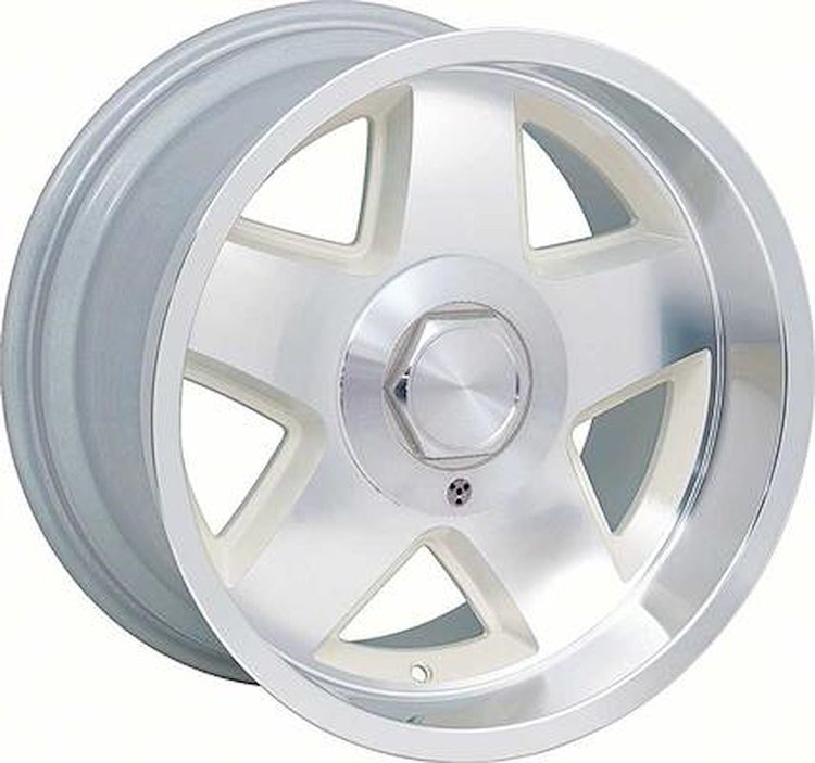1982-02 Camaro Firebird R15 Style 17 X 9.5 5-Spoke Aluminum Wheel Set - White