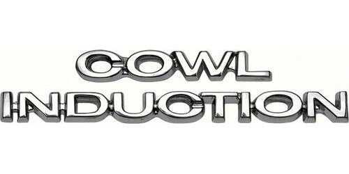 Cowl Induction Hood Emblems 1970-1972 Chevelle