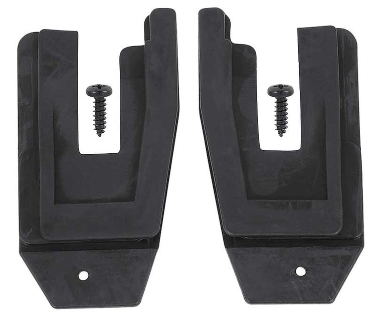 K2016 Full-Size U Shape Door Jamb Rubber Seals 1961-64 Impala/, Pair