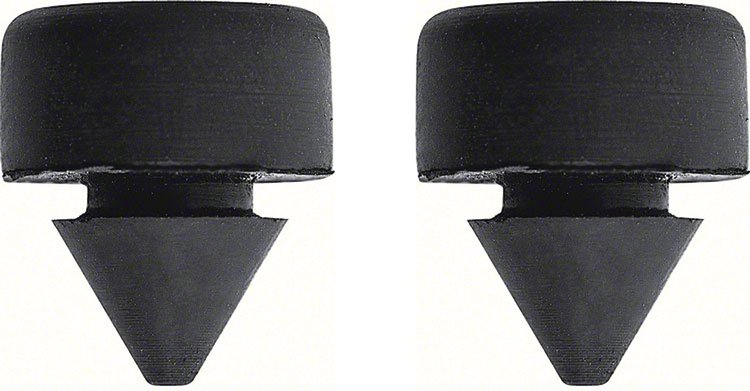 1960-61 Impala / Full Size Rear License Plate Bumpers - Pair