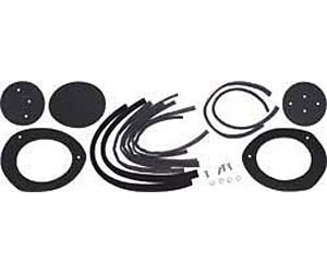 K226 Fresh Air Duct Seal Set for 1965-1968 Chevy Bel Air, Biscayne, Camaro, Caprice, Impala, 1968 Pontiac Firebird