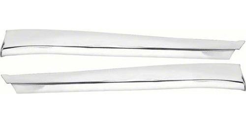 K262 Outer Quarter Ledge Reveal Moldings 1968 Camaro; Coupe; Pair; GM Licensed