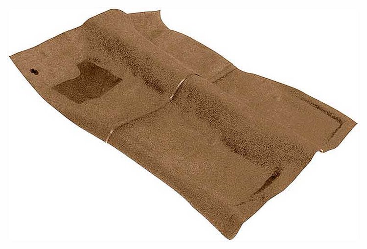 K40017 1967-69 Camaro, Firebird, Molded Carpet Set,; Loop, Mass Backing, Medium Saddle