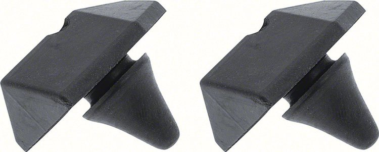 Hood Side Rubber Bumpers for 1959-1961 Chevrolet Impala, Full-Size Models