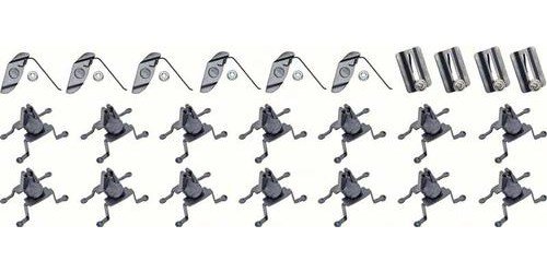 Lower Body Side Molding Clip Set 1968 Camaro RS