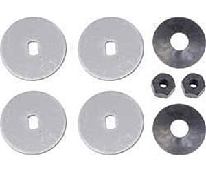 67 RALLY SPORT HEADLIGHT NUT AND WASHER SET