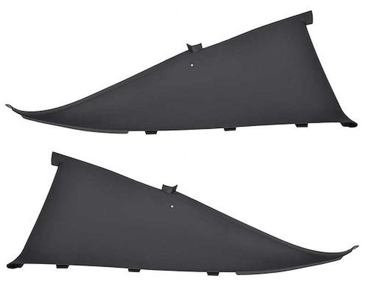 K419 Inner Rear Sail Panels With Molded Style Headliner 1973 Camaro/Firebird; Pair