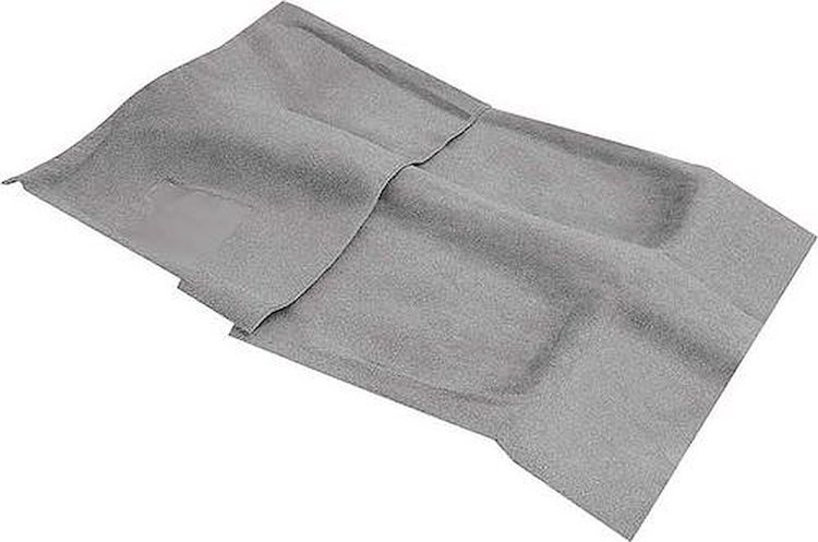 K419023 1970-73 Camaro, Firebird Molded Carpet Set; Manual Trans; Mass Backing; Medium Saddle;