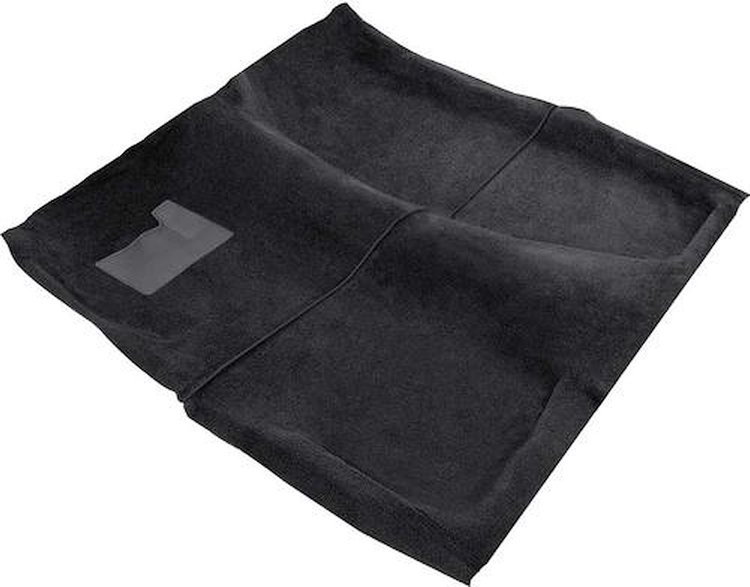 K419201 1974-75 Camaro, Firebird Molded Carpet Set; Manual Trans; Cut Pile; Mass Backing; ; Black;
