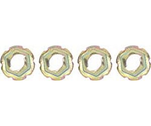 Emblem Speed Nut Set 5/16 in. Mounting Studs [Set of 4]