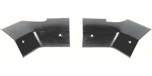 Inner Rear Lower Headliner Corner Trim Metal 1967-69 Camaro/Firebird